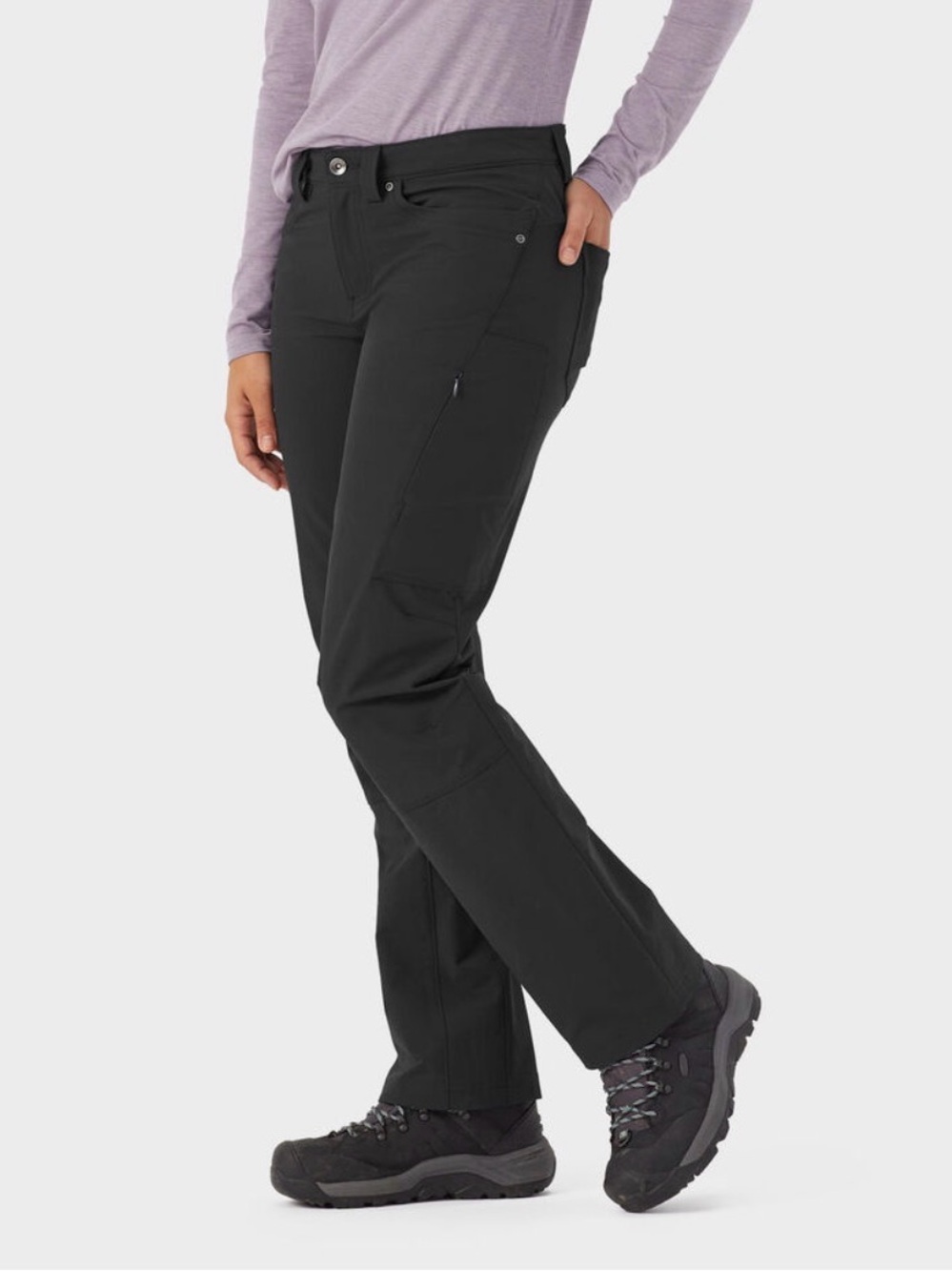 Duluth Trading Co Women’s Black Flexpedition Bootcut Outdoorsy Pants Size 12x35